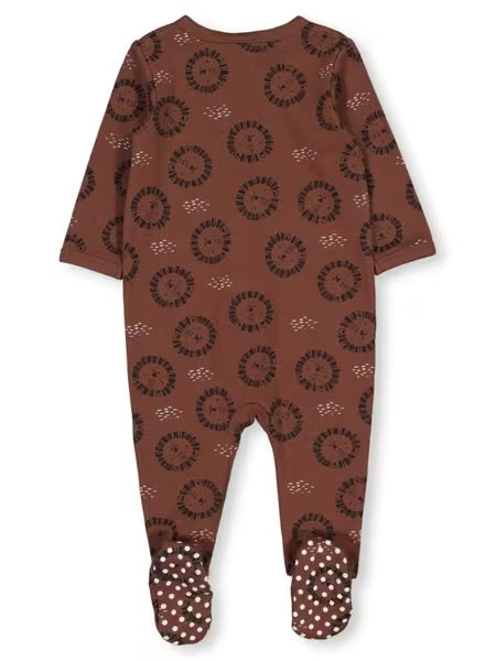 Baby Cotton 2-Way Zip Romper