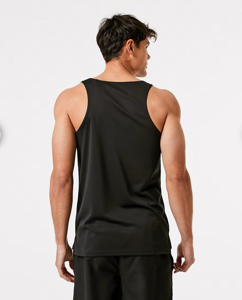 Active Mens Mesh Tank black