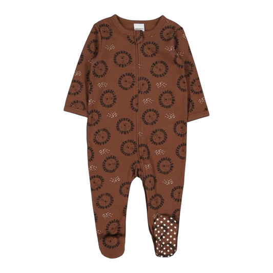 Baby Cotton 2-Way Zip Romper