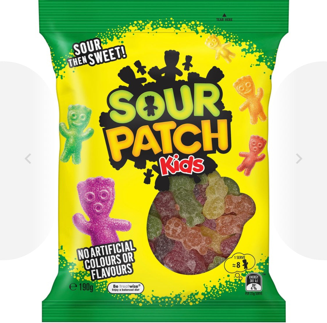 Sour Patch Kids Lollies 190g