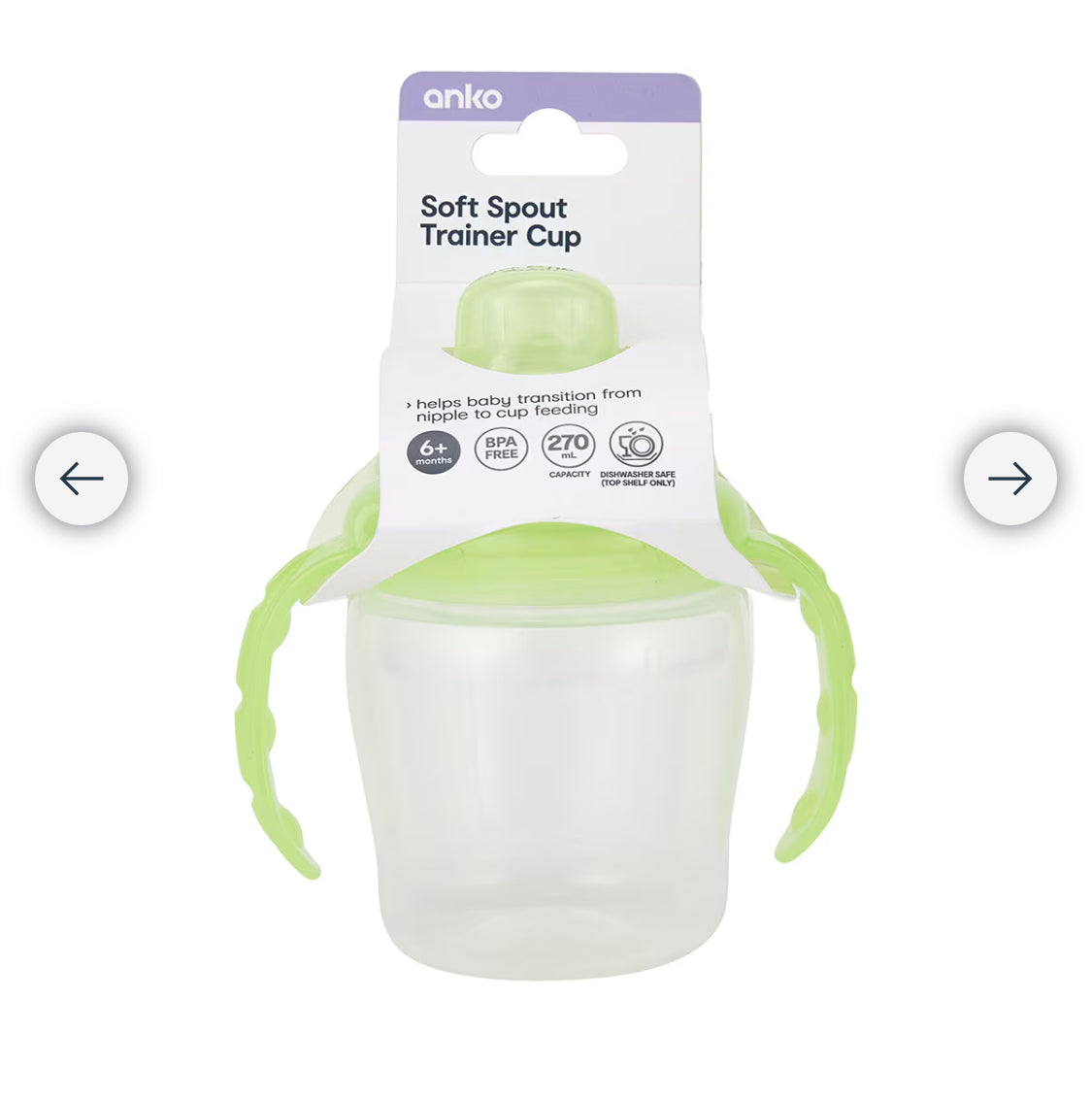 Soft Spout Trainer Cup