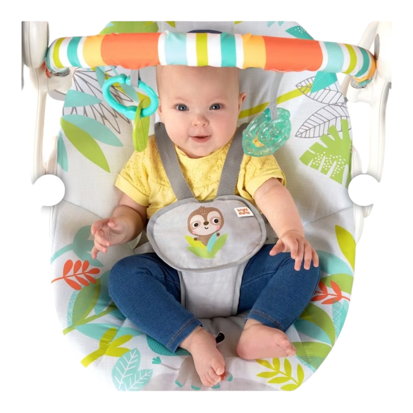 Bright Starts Rainforest Vibes Portable Swing