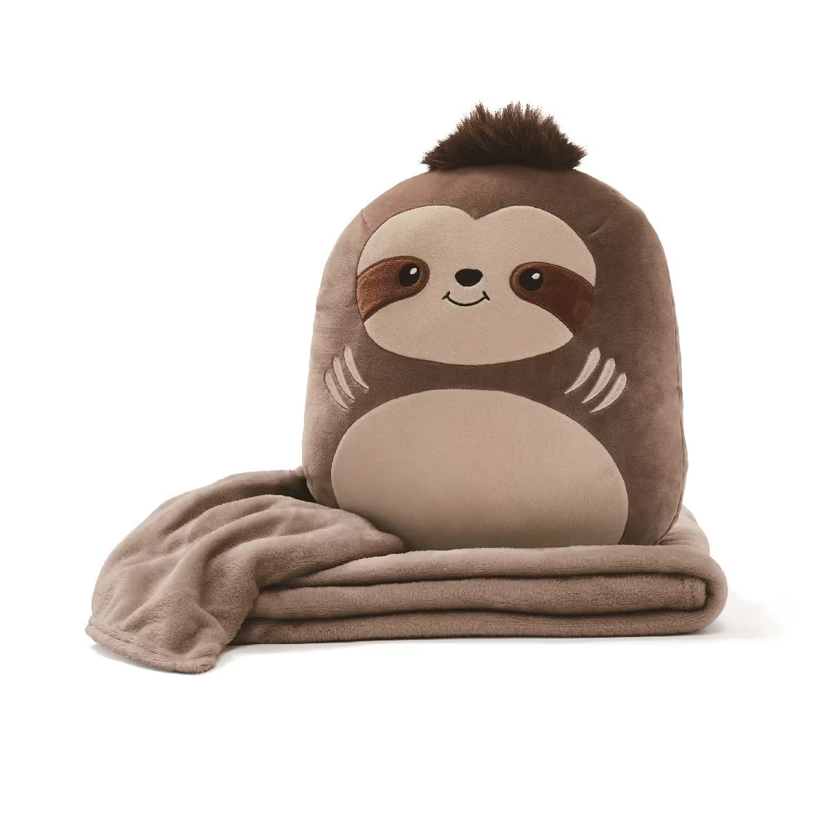 2-in-1 Sloth Travel Blanket and Pillow