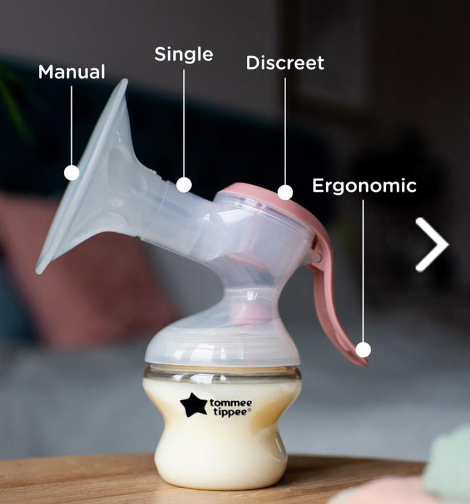 Tommee Tippee Made for Me Single Manual Breast Pump