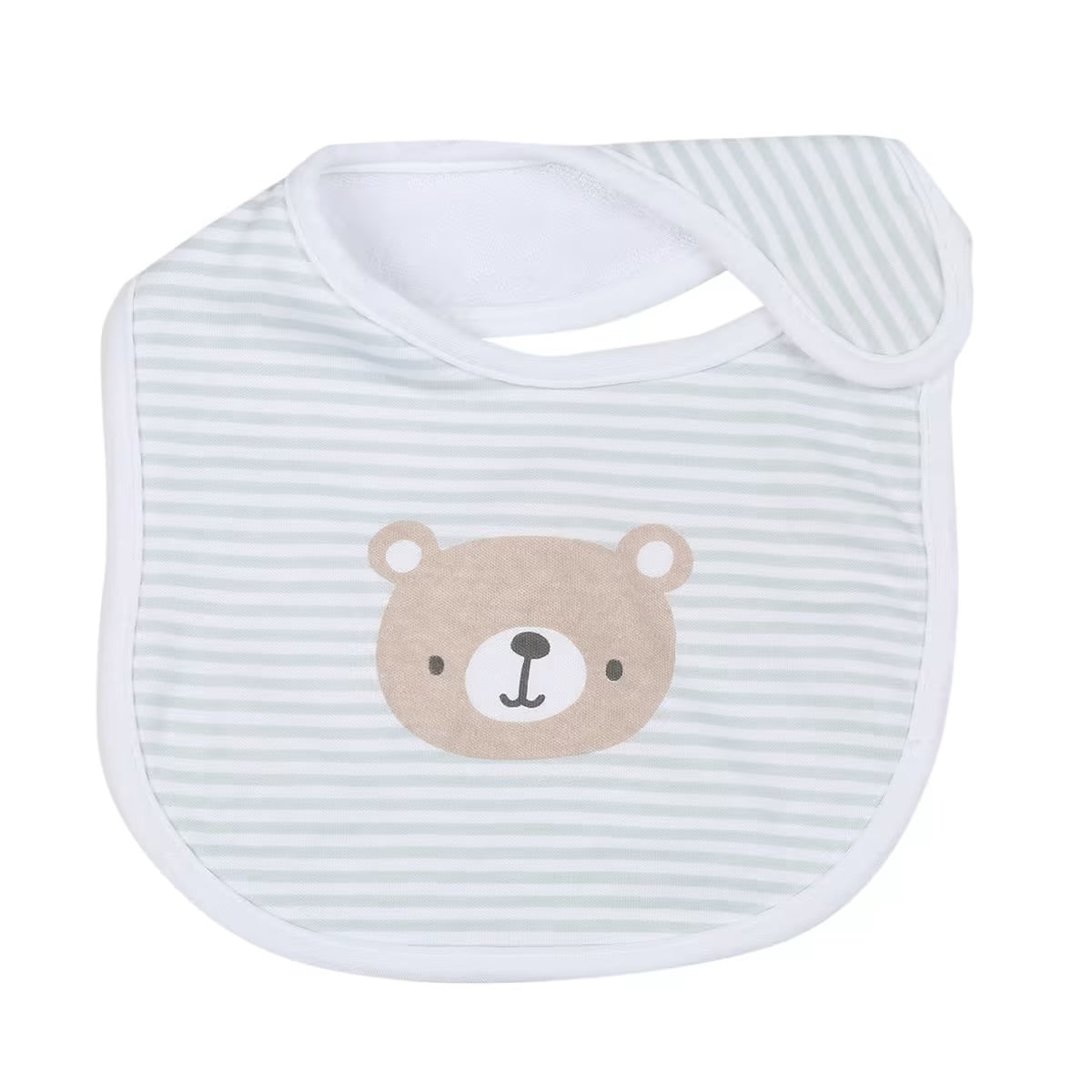 3 Pack Organic Cotton Bibs - Animals