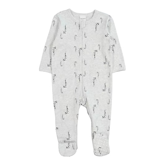 Baby Cotton 2-Way Zip Romper