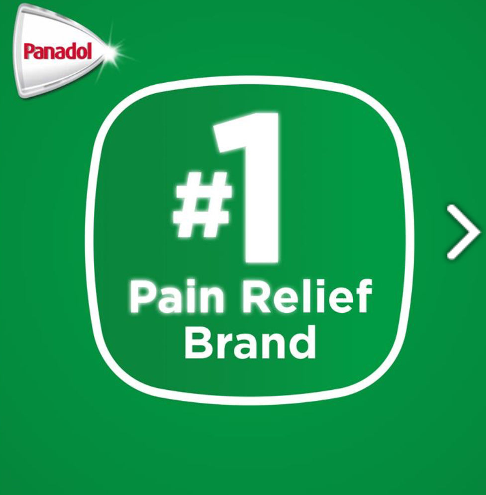 Panadol Rapid 80 Caplets sheet (10)