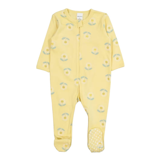 Baby Cotton 2-Way Zip Romper