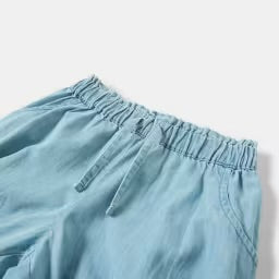 Woven Shorts- Chambray