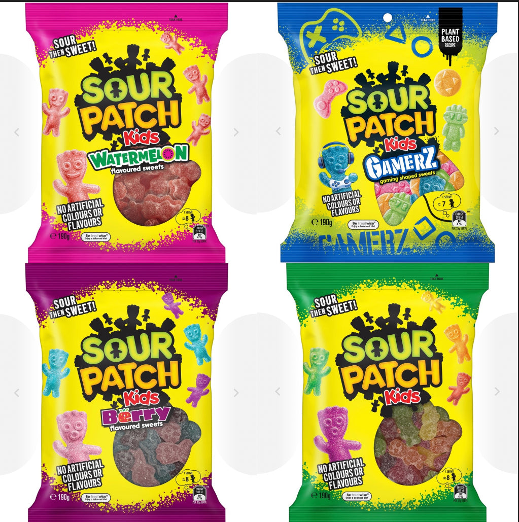 Sour Patch Kids Lollies 190g