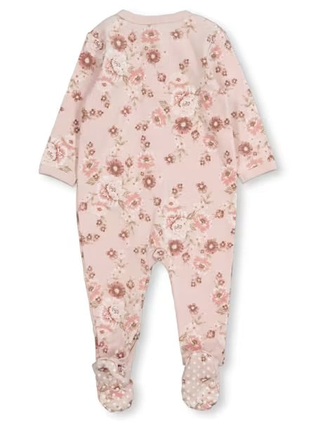 Baby Cotton 2-Way Zip Romper