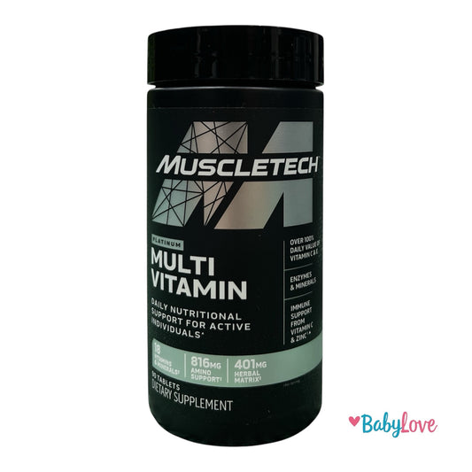 MUSCLETECH PLATINUM MULTIVITAMIN- 90 TABLETS