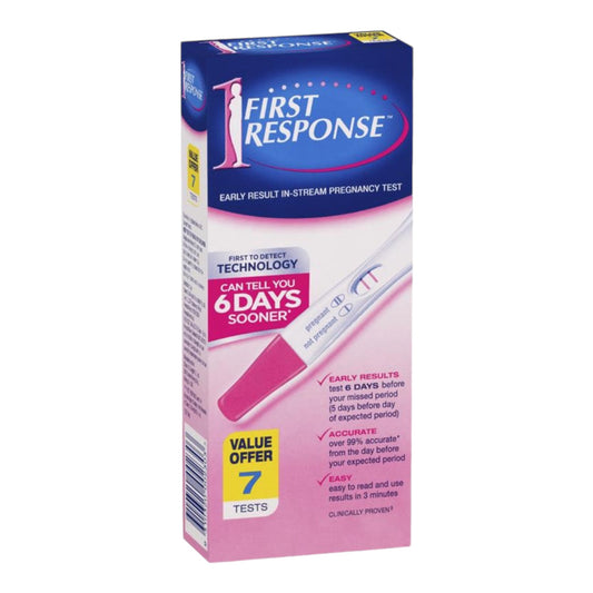 First Response Instream 7 Pregnancy Tests PWID