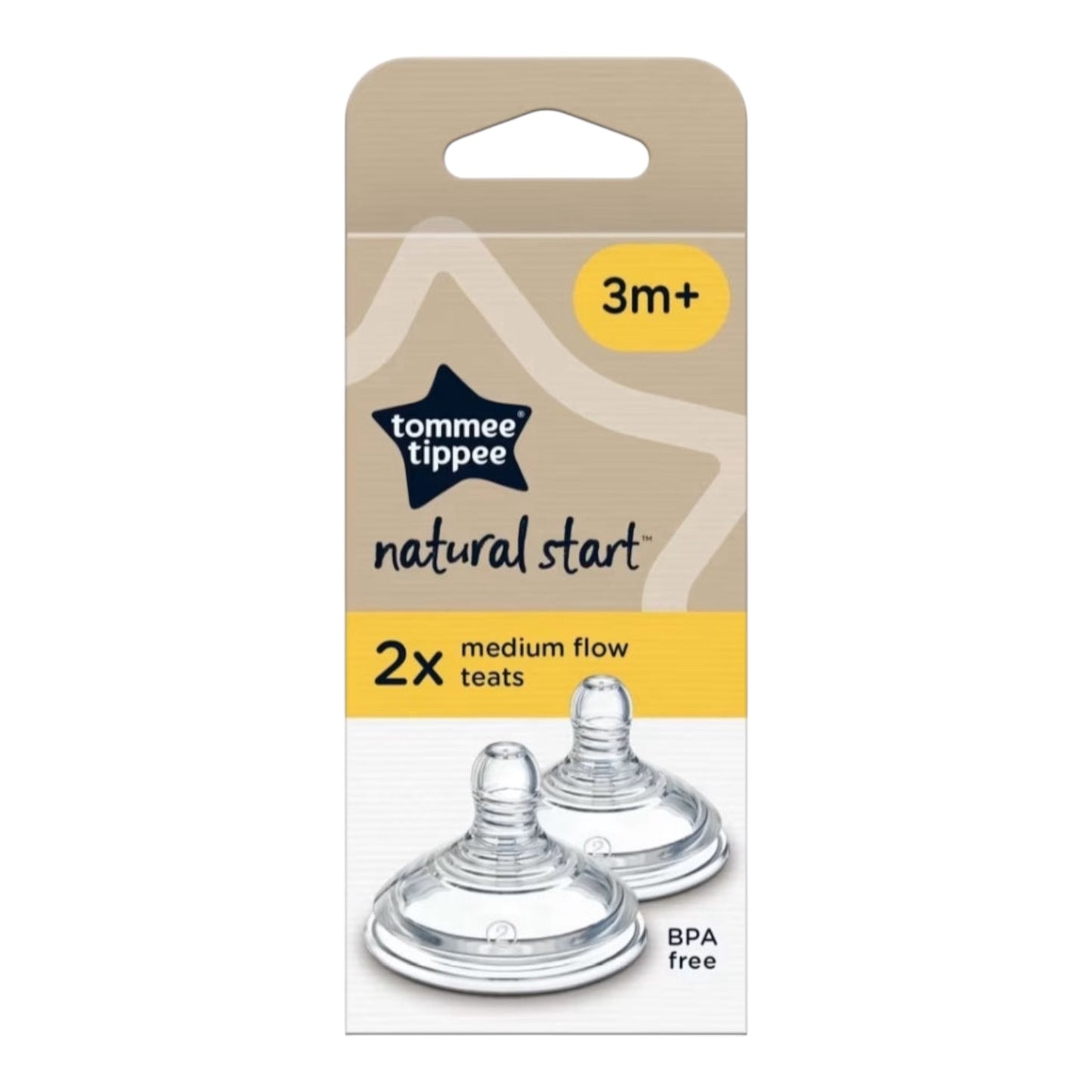 2 Pack Tommee Tippee Teats