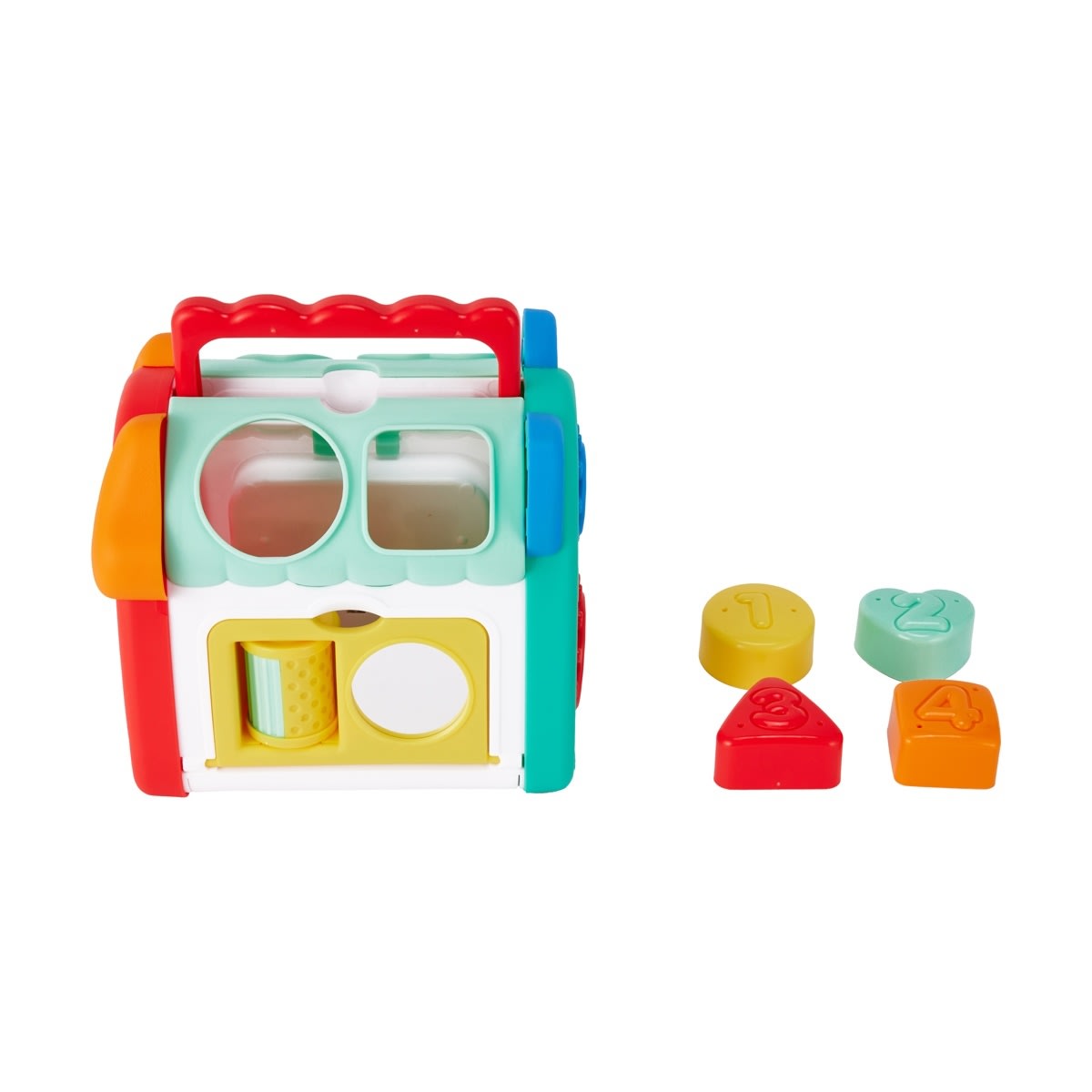 5 Piece Play & Learn Shape Sorter House