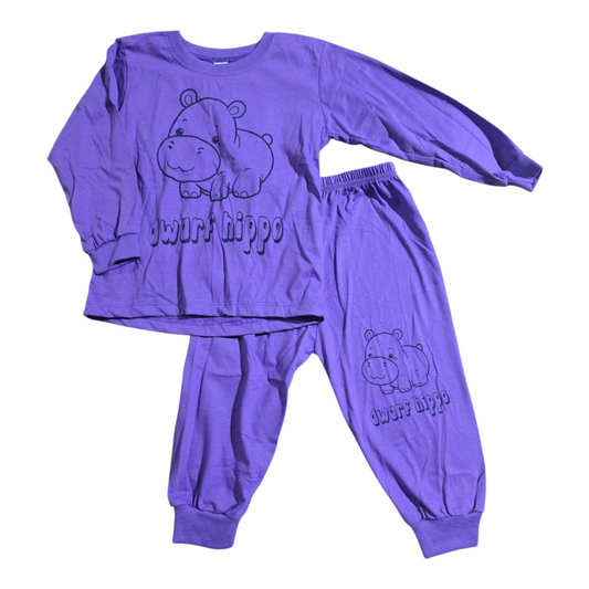 Long pj purple