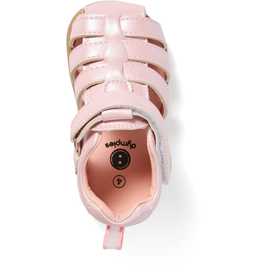 Dymples Baby Cage Sandals - Pink