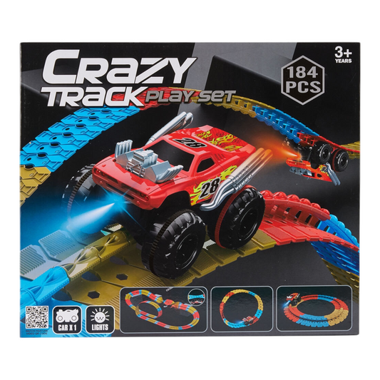 184 Piece Crazy Track Play Set