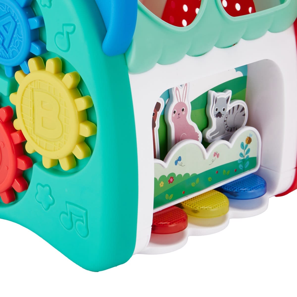 5 Piece Play & Learn Shape Sorter House