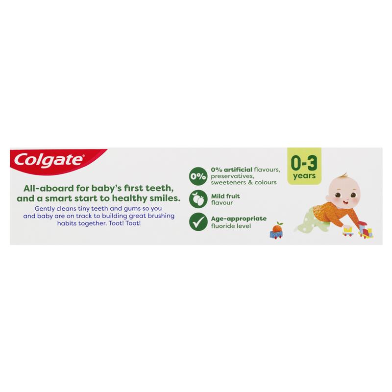 Colgate Toothpaste Kids Anticavity 0-3 Years Mild Fruit 80g