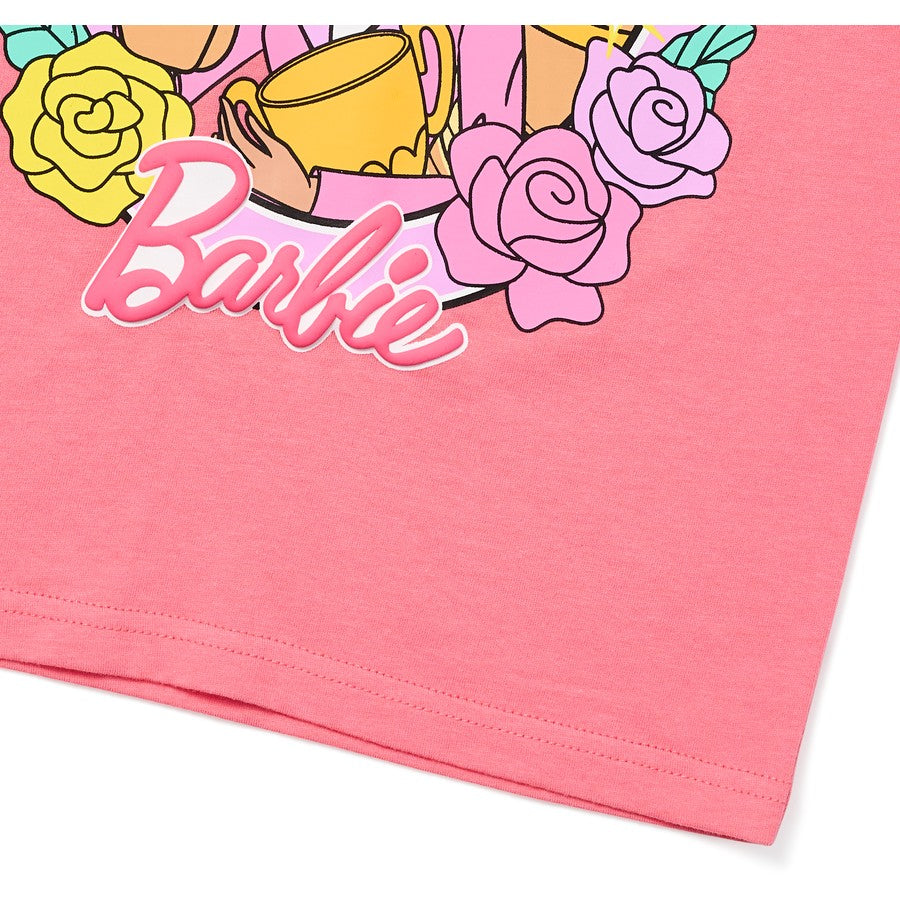 Barbie Kids Print Tee - Pink