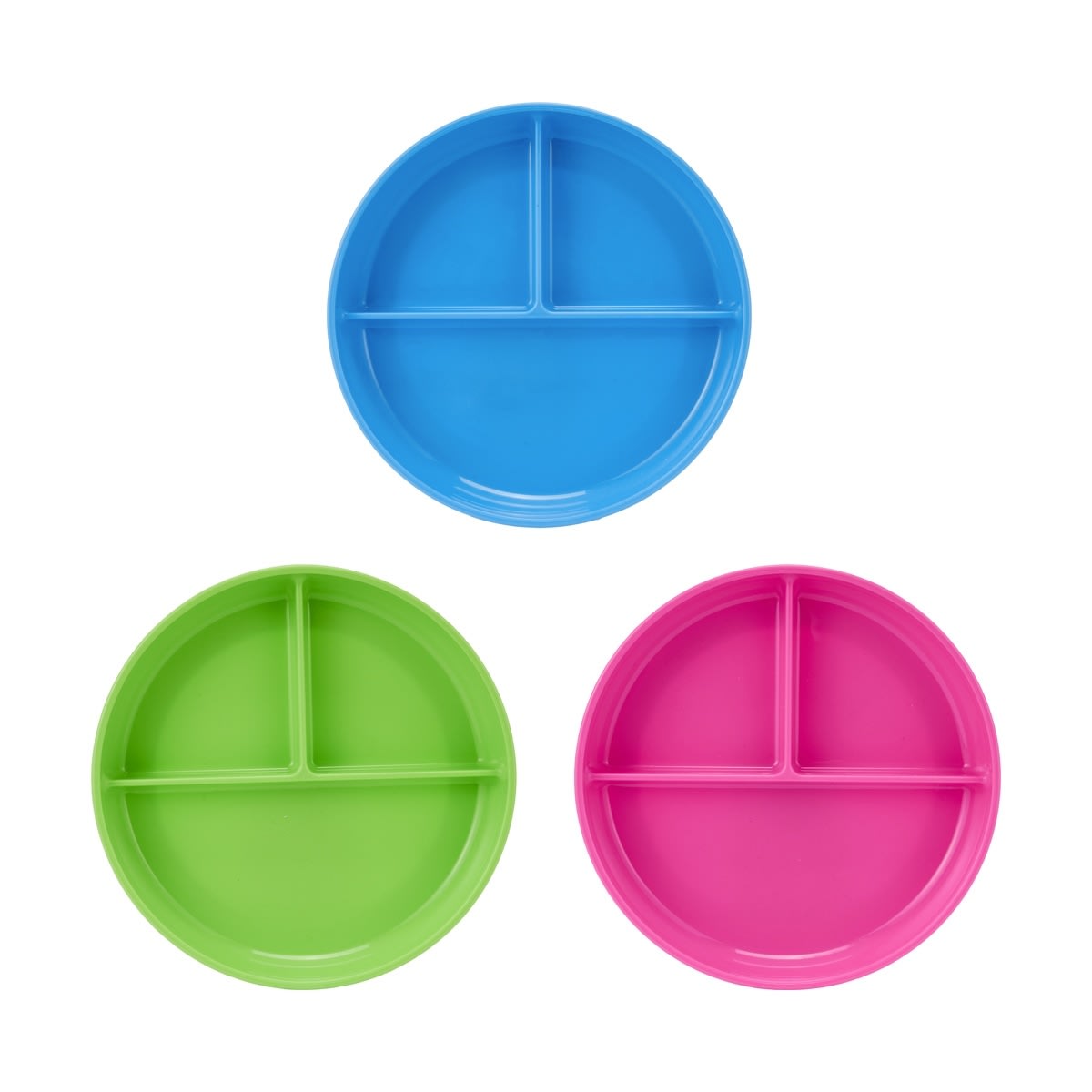 Suction Divided Plate - Assorted