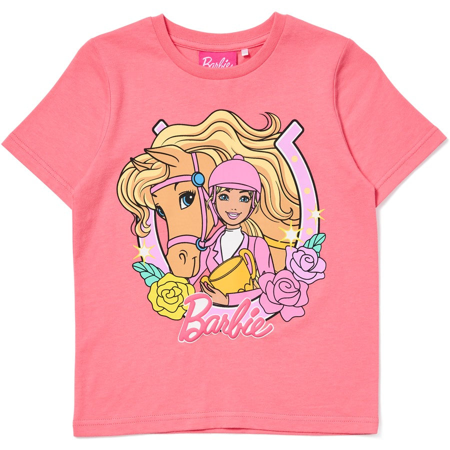 Barbie Kids Print Tee - Pink