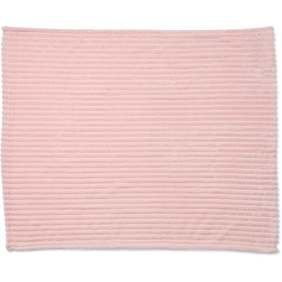 Dymples Rib Fleece Blanket - Pink