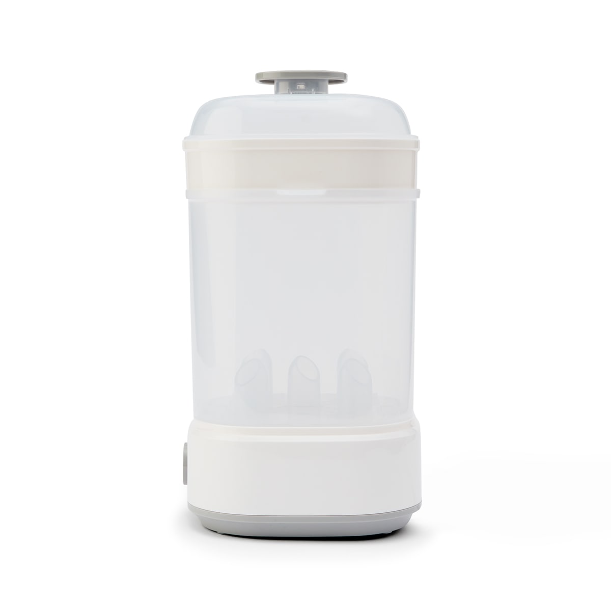 Electric Steam Bottle Steriliser - White and Grey