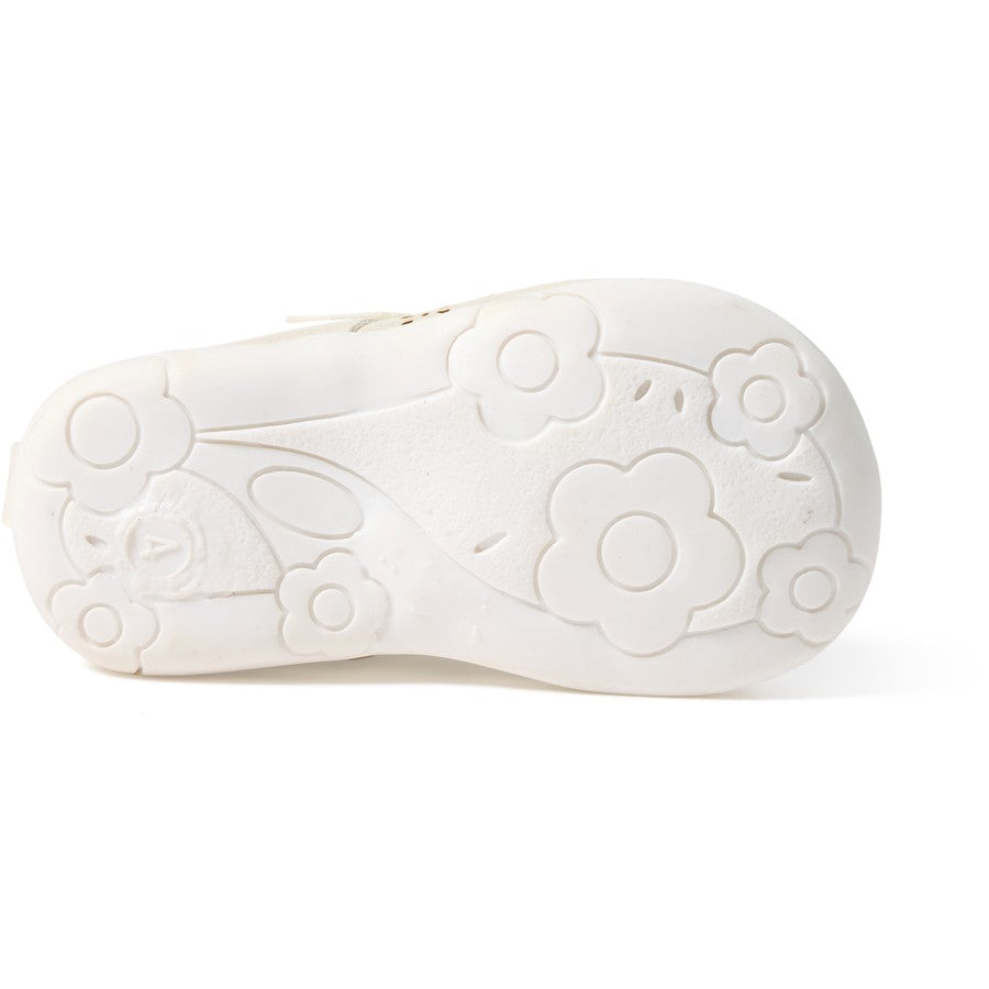 Dymples Baby Mary Jane Shoes - White