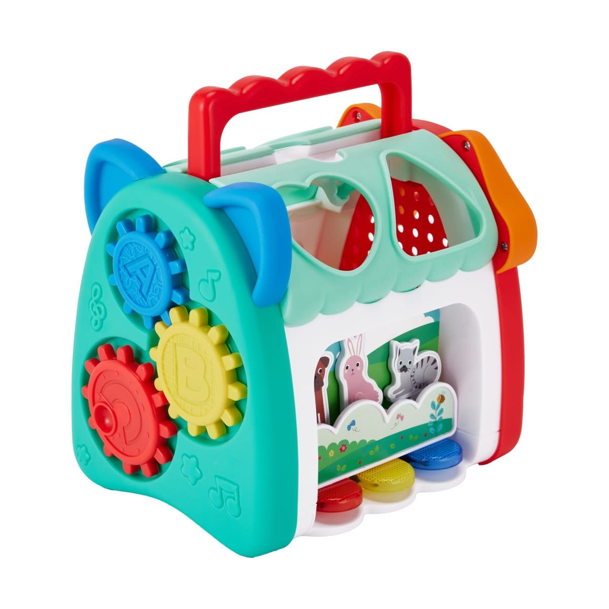 5 Piece Play & Learn Shape Sorter House