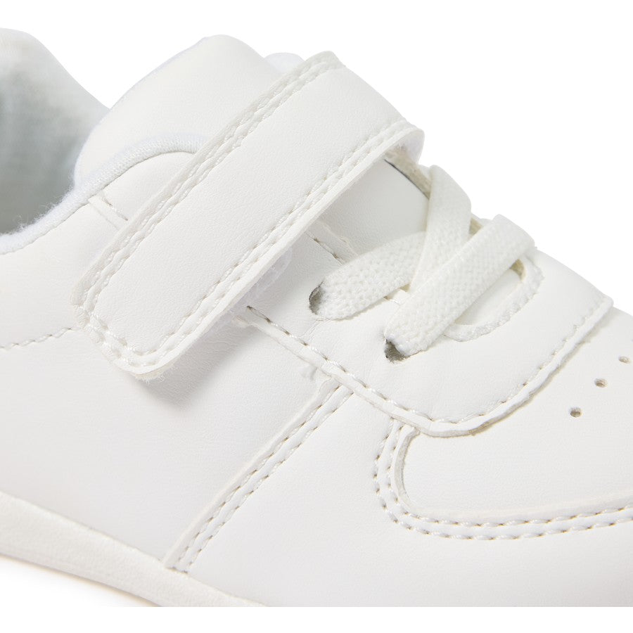 Dymples Baby Tab Shoes - White